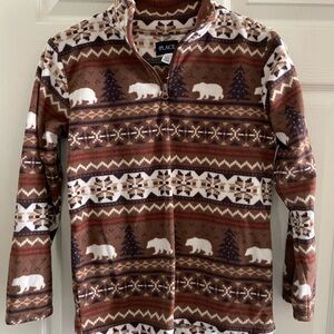 The Children's Place Brown and White Patterned Sweater